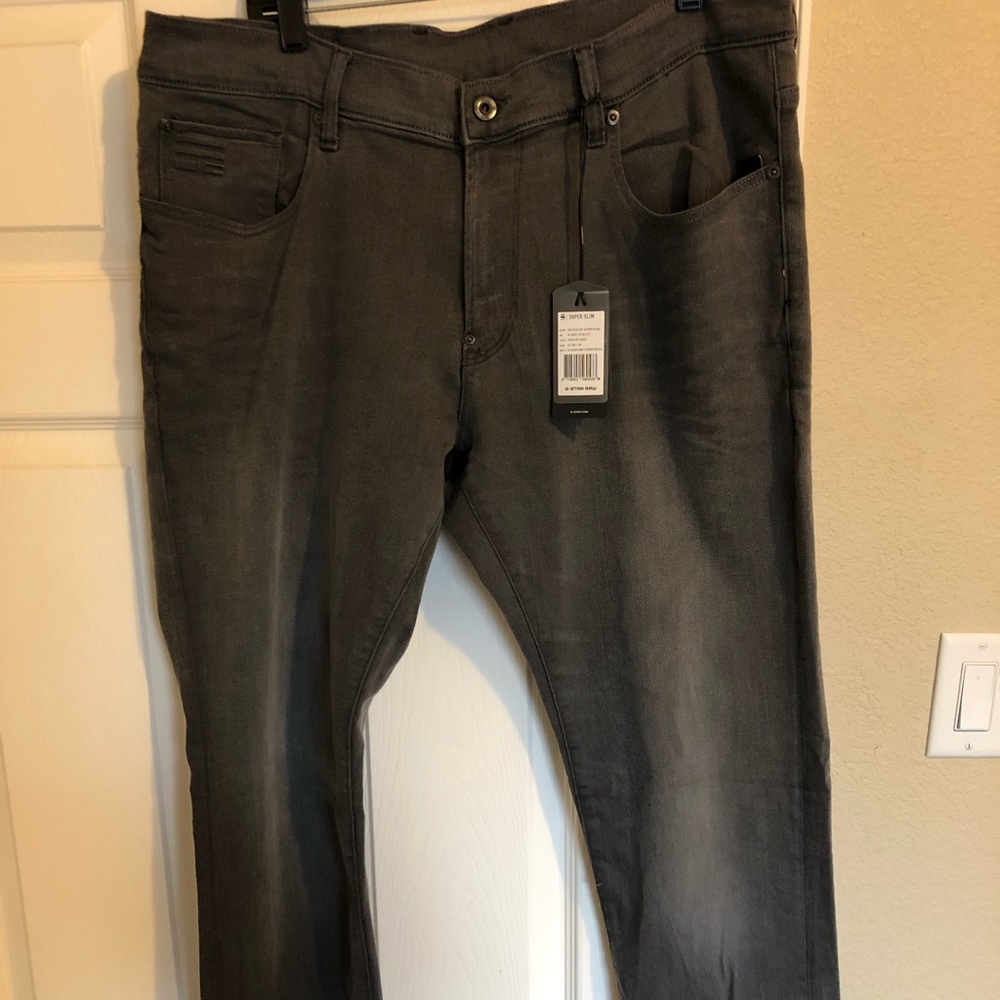 NWT G star RAW Revend Super Slim Jeans 38*34